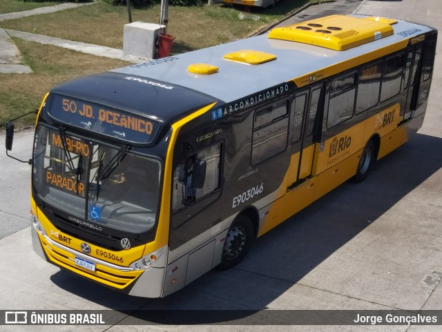 Mobi Rio E903046 na cidade de Rio de Janeiro, Rio de Janeiro, Brasil, por Jorge Gonçalves. Número da foto: #10978122.