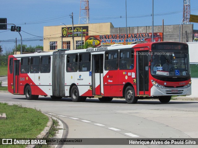 Itajaí Transportes Coletivos 2949 na cidade de Campinas, São Paulo, Brasil, por Henrique Alves de Paula Silva. ID da foto: 10977178.