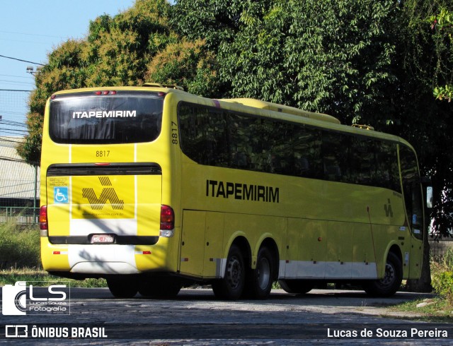 Viação Itapemirim 8817 na cidade de Campos dos Goytacazes, Rio de Janeiro, Brasil, por Lucas de Souza Pereira. ID da foto: 10976986.