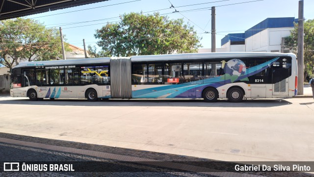 Next Mobilidade - ABC Sistema de Transporte 8314 na cidade de São Bernardo do Campo, São Paulo, Brasil, por Gabriel Da Silva Pinto. ID da foto: 10976669.