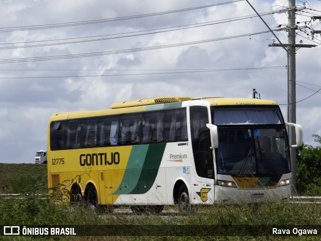 Empresa Gontijo de Transportes 12775 na cidade de Vitória da Conquista, Bahia, Brasil, por Rava Ogawa. ID da foto: 10977049.