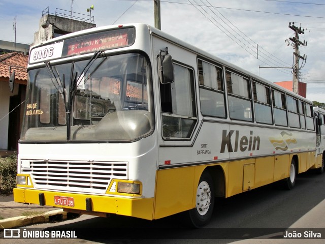 Transportes Coletivos Klein 9106 na cidade de Sapiranga, Rio Grande do Sul, Brasil, por João Silva. Número da foto: #10981349.