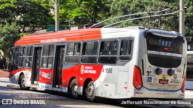 Himalaia Transportes > Ambiental Transportes Urbanos 4 1588 na cidade de São Paulo, São Paulo, Brasil, por Jefferson Nascimento de Sousa. ID da foto: 10979014.