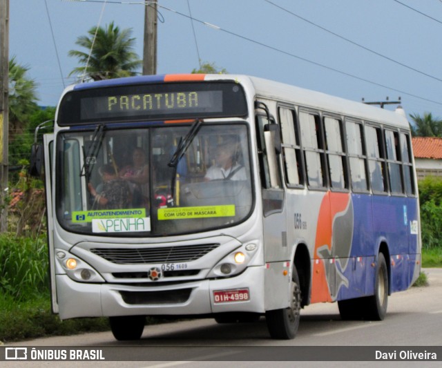 Viação Penha 0561609 na cidade de Maracanaú, Ceará, Brasil, por Davi Oliveira. Número da foto: #10978525.