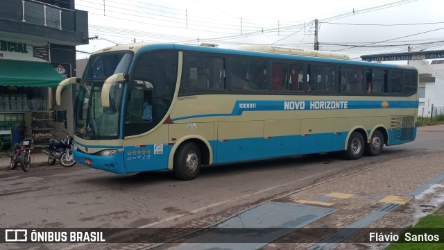 Viação Novo Horizonte 1008011 na cidade de Barra da Estiva, Bahia, Brasil, por Flávio  Santos. Número da foto: #10980093.