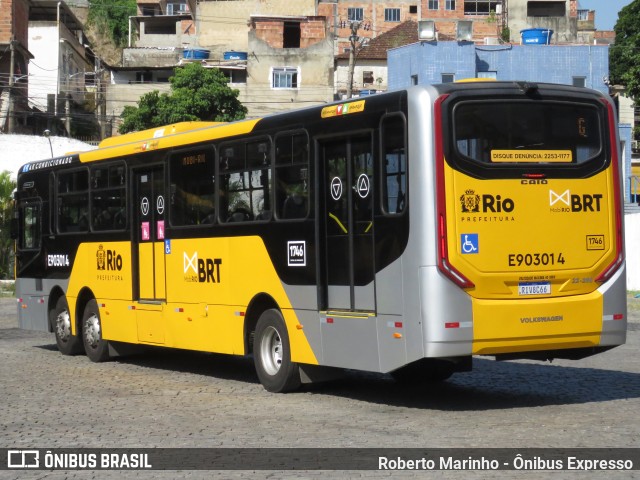 Mobi Rio E903014 na cidade de Rio de Janeiro, Rio de Janeiro, Brasil, por Roberto Marinho - Ônibus Expresso. Número da foto: #10981163.