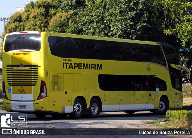 Viação Itapemirim 20021 na cidade de Campos dos Goytacazes, Rio de Janeiro, Brasil, por Lucas de Souza Pereira. Número da foto: #10979772.