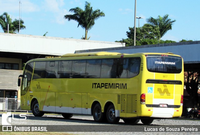 Viação Itapemirim 8817 na cidade de Campos dos Goytacazes, Rio de Janeiro, Brasil, por Lucas de Souza Pereira. ID da foto: 10979524.