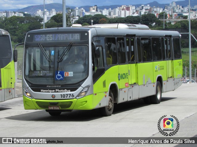 Pampulha Transportes > Plena Transportes 10776 na cidade de Belo Horizonte, Minas Gerais, Brasil, por Henrique Alves de Paula Silva. ID da foto: 10979716.