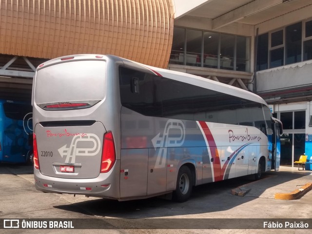 Paraibuna Transportes 22010 na cidade de Rio de Janeiro, Rio de Janeiro, Brasil, por Fábio Paixão. ID da foto: 10980830.