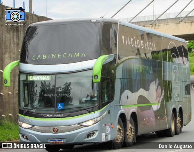 Viação Garcia 86005 na cidade de Campinas, São Paulo, Brasil, por Danilo Augusto. Número da foto: #10980817.