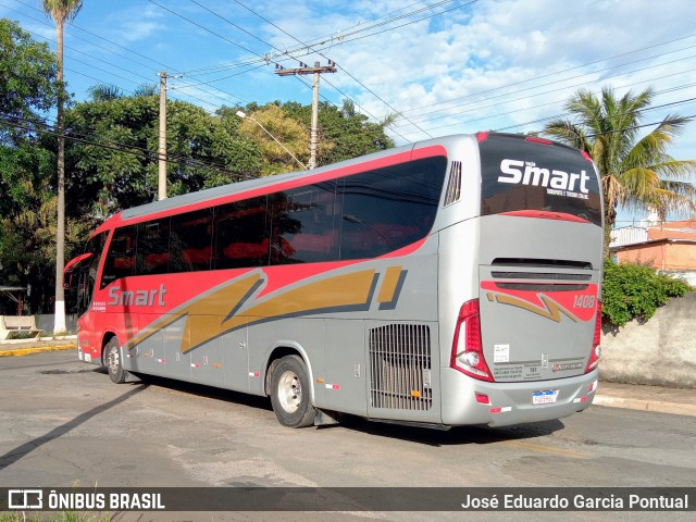 Viação Smart Transporte e Turismo 1408 na cidade de Monte Mor, São Paulo, Brasil, por José Eduardo Garcia Pontual. Número da foto: #10979809.