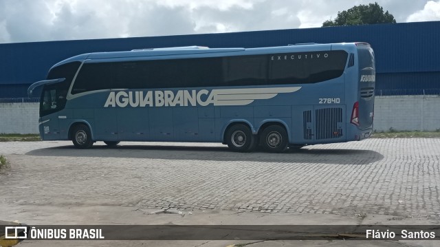Viação Águia Branca 27840 na cidade de Cruz das Almas, Bahia, Brasil, por Flávio  Santos. Número da foto: #10979065.