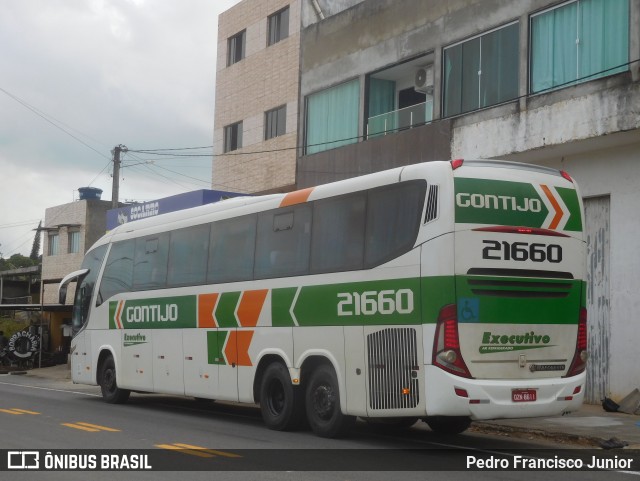 Empresa Gontijo de Transportes 21660 na cidade de Ribeirão, Pernambuco, Brasil, por Pedro Francisco Junior. ID da foto: 10981048.