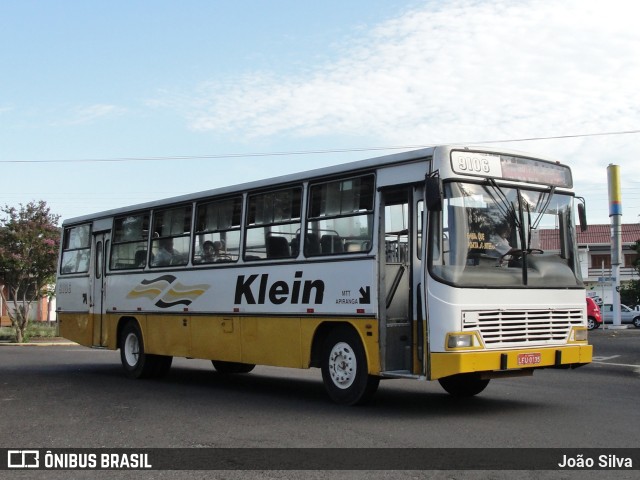 Transportes Coletivos Klein 9106 na cidade de Sapiranga, Rio Grande do Sul, Brasil, por João Silva. ID da foto: 10981344.