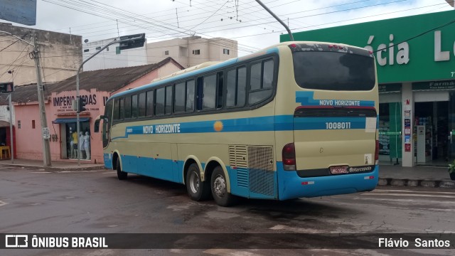 Viação Novo Horizonte 1008011 na cidade de Barra da Estiva, Bahia, Brasil, por Flávio  Santos. Número da foto: #10980095.