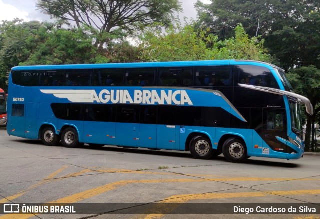 Viação Águia Branca 50780 na cidade de São Paulo, São Paulo, Brasil, por Diego Cardoso da Silva. Número da foto: #10979558.