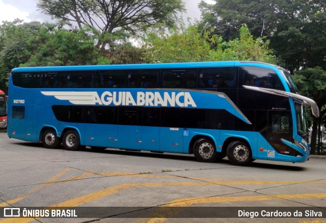 Viação Águia Branca 50780 na cidade de São Paulo, São Paulo, Brasil, por Diego Cardoso da Silva. ID da foto: 10979558.