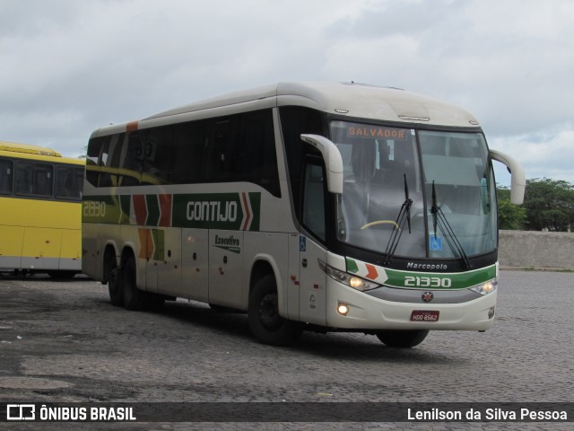 Empresa Gontijo de Transportes 21330 na cidade de Caruaru, Pernambuco, Brasil, por Lenilson da Silva Pessoa. ID da foto: 10980680.