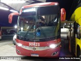 Viação Santa Cruz 30823 na cidade de Oliveira, Minas Gerais, Brasil, por Andre Santos de Moraes. Número da foto: #10979314.