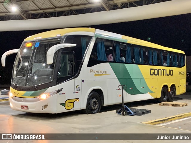 Empresa Gontijo de Transportes 18565 na cidade de Marília, São Paulo, Brasil, por Júnior Juninho. ID da foto: 10981677.