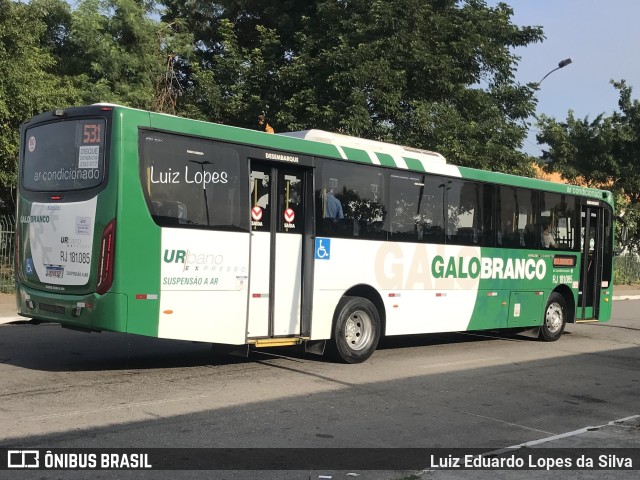 Viação Galo Branco RJ 181.085 na cidade de Niterói, Rio de Janeiro, Brasil, por Luiz Eduardo Lopes da Silva. Número da foto: #10983481.