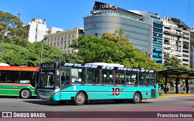 Linea 10 144 na cidade de Ciudad Autónoma de Buenos Aires, Argentina, por Francisco Ivano. ID da foto: 10982333.