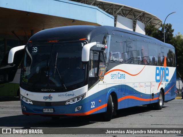 Pullman Eme Bus 22 na cidade de Concepción, Concepción, Bío-Bío, Chile, por Jeremias Alejandro Medina Ramirez. Número da foto: #10982785.