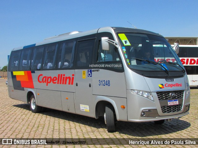 Transportes Capellini 31248 na cidade de Hortolândia, São Paulo, Brasil, por Henrique Alves de Paula Silva. Número da foto: #10983834.