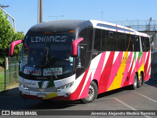 Buses Linatal 223 na cidade de Concepción, Concepción, Bío-Bío, Chile, por Jeremias Alejandro Medina Ramirez. ID da foto: 10982757.