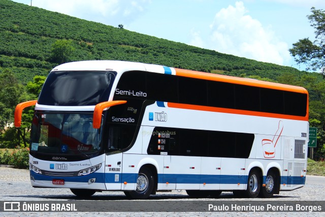 Expresso União 20029 na cidade de Manhuaçu, Minas Gerais, Brasil, por Paulo Henrique Pereira Borges. Número da foto: #10983532.