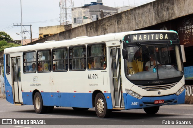 Auto Viação Monte Cristo AL-001 na cidade de Belém, Pará, Brasil, por Fabio Soares. Número da foto: #10982211.