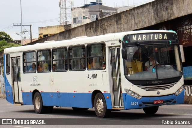 Auto Viação Monte Cristo AL-001 na cidade de Belém, Pará, Brasil, por Fabio Soares. ID da foto: 10982211.