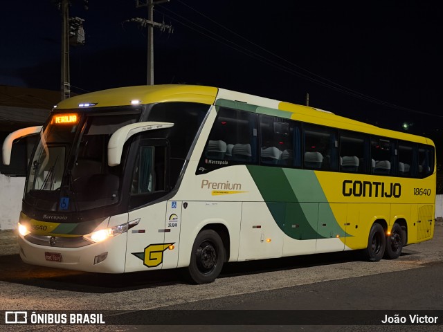 Empresa Gontijo de Transportes 18640 na cidade de Teresina, Piauí, Brasil, por João Victor. ID da foto: 10983907.