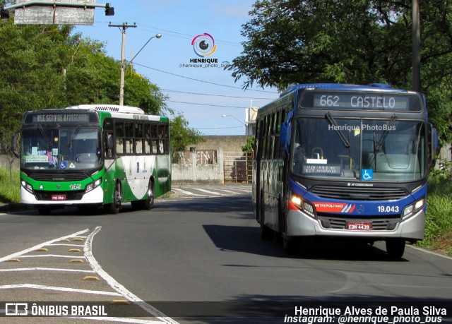 Transportes Capellini 19.043 na cidade de Campinas, São Paulo, Brasil, por Henrique Alves de Paula Silva. Número da foto: #10984202.