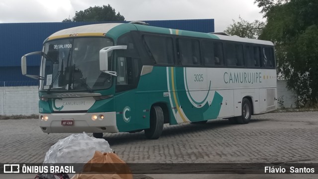 Auto Viação Camurujipe 3025 na cidade de Cruz das Almas, Bahia, Brasil, por Flávio  Santos. ID da foto: 10984785.