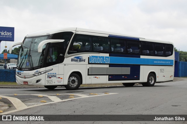 VIDA - Viação Danúbio Azul 19025 na cidade de São Paulo, São Paulo, Brasil, por Jonathan Silva. Número da foto: #10984029.