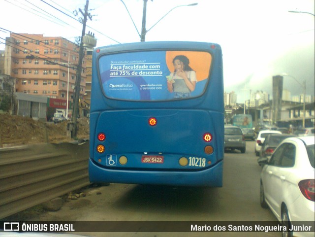 Concessionária Salvador Norte - CSN Transportes 10218 na cidade de Salvador, Bahia, Brasil, por Mario dos Santos Nogueira Junior. Número da foto: #10986630.