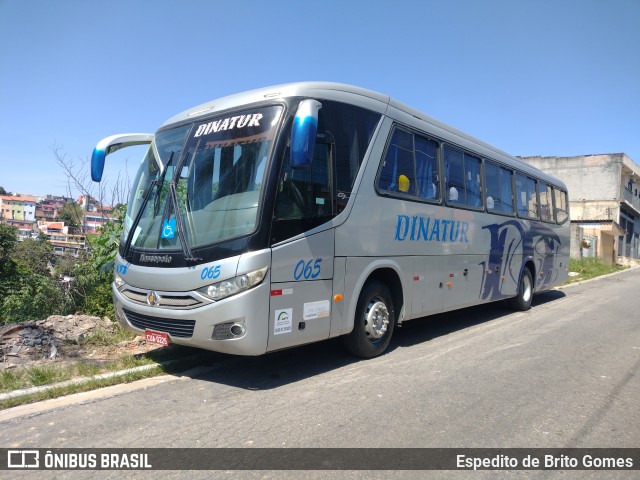 Dinatur Traslados e Turismo 065 na cidade de Francisco Morato, São Paulo, Brasil, por Espedito de Brito Gomes. Número da foto: #10984845.