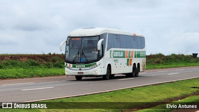 Empresa Gontijo de Transportes 21375 na cidade de Engenheiro Beltrão, Paraná, Brasil, por Elvio Antunes. ID da foto: 10986885.