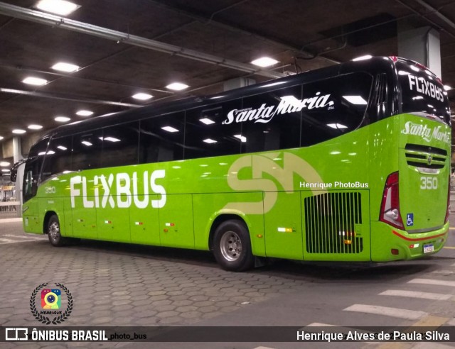 Santa Maria Fretamento e Turismo > Transportes Santa Maria(SP) 350 na cidade de Belo Horizonte, Minas Gerais, Brasil, por Henrique Alves de Paula Silva. Número da foto: #10984157.
