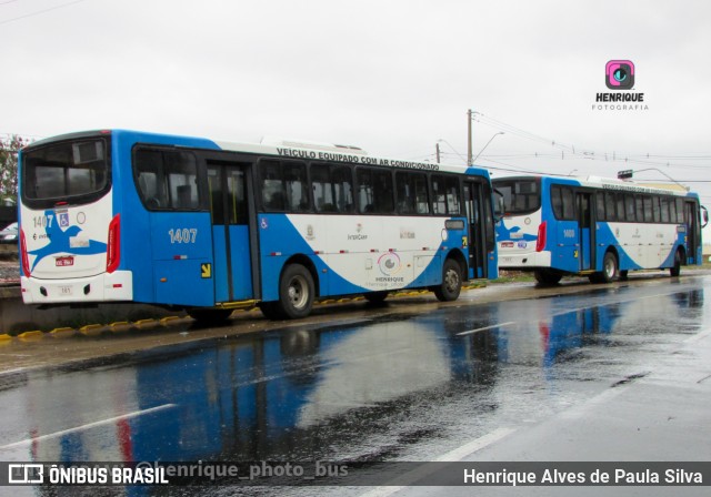 VB Transportes e Turismo 1407 na cidade de Campinas, São Paulo, Brasil, por Henrique Alves de Paula Silva. ID da foto: 10985333.