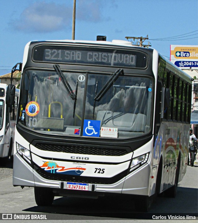 Auto Viação Salineira 725 na cidade de Cabo Frio, Rio de Janeiro, Brasil, por Carlos Vinícios lima. ID da foto: 10985941.