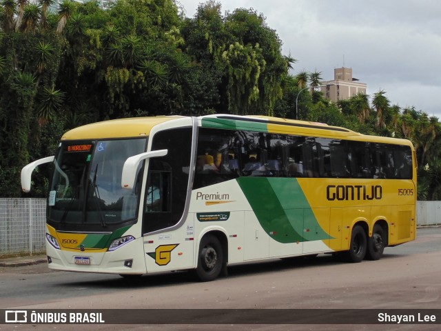 Empresa Gontijo de Transportes 15005 na cidade de Curitiba, Paraná, Brasil, por Shayan Lee. Número da foto: #10985879.