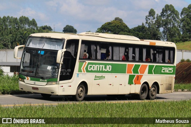 Empresa Gontijo de Transportes 21125 na cidade de Leopoldina, Minas Gerais, Brasil, por Matheus Souza. ID da foto: 10986491.