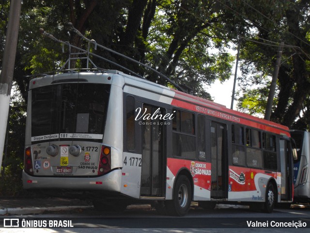 Himalaia Transportes > Ambiental Transportes Urbanos 4 1772 na cidade de São Paulo, São Paulo, Brasil, por Valnei Conceição. ID da foto: 10986869.