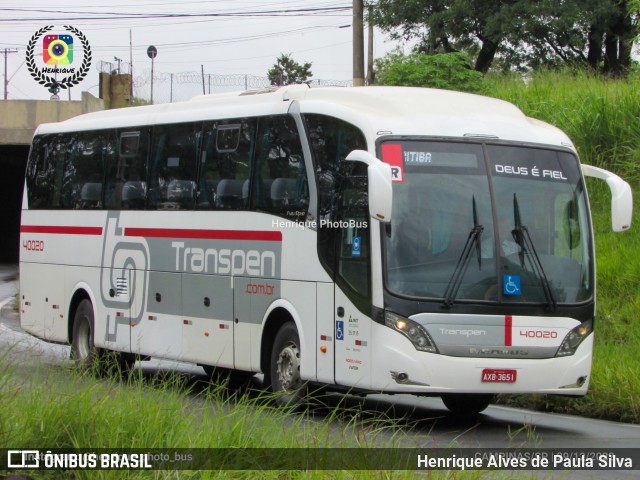 Transpen Transporte Coletivo e Encomendas 40020 na cidade de Campinas, São Paulo, Brasil, por Henrique Alves de Paula Silva. Número da foto: #10984163.