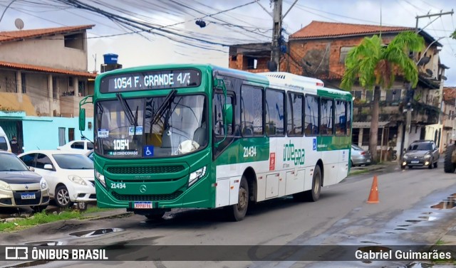 OT Trans - Ótima Salvador Transportes 21434 na cidade de Salvador, Bahia, Brasil, por Gabriel Guimarães. ID da foto: 10986802.