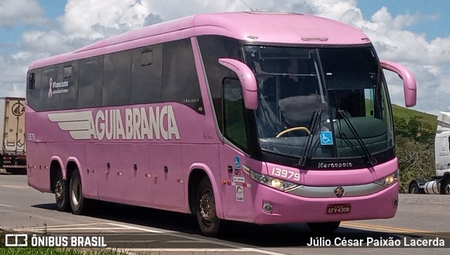 Viação Águia Branca 13979 na cidade de Leopoldina, Minas Gerais, Brasil, por Júlio César Paixão Lacerda. Número da foto: #10986704.