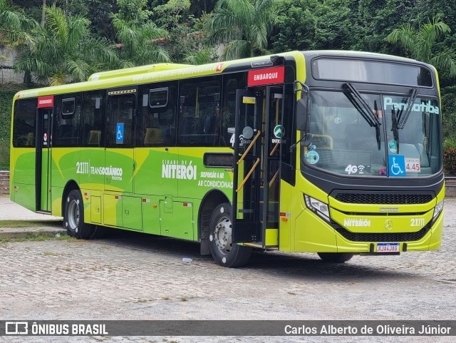 Viação Pendotiba 2.1.111 na cidade de Niterói, Rio de Janeiro, Brasil, por Carlos Alberto de Oliveira Júnior. Número da foto: #10984879.